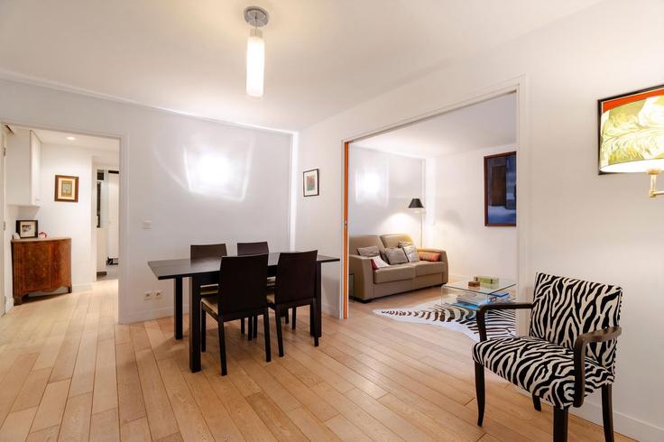 Elegantly designed living room with modern furnishings in an apartment at Building Rue du Faubourg Saint-Martin - city-relay - 1237228 - PAR in 10th arrondissement, Paris