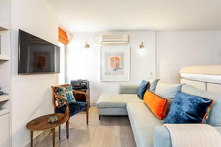 City of Westminster, London 소재 Building Seymour Place - city-relay - 1237240 - LON 유닛에 마련된, 현대적인 가구로 꾸며진 우아한 디자인의 거실