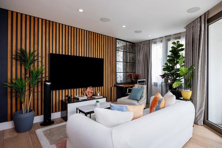 City of Westminster, London 소재 Building Westbourne Gardens - city-relay - 1351298 유닛에 마련된, 현대적인 가구로 꾸며진 우아한 디자인의 거실