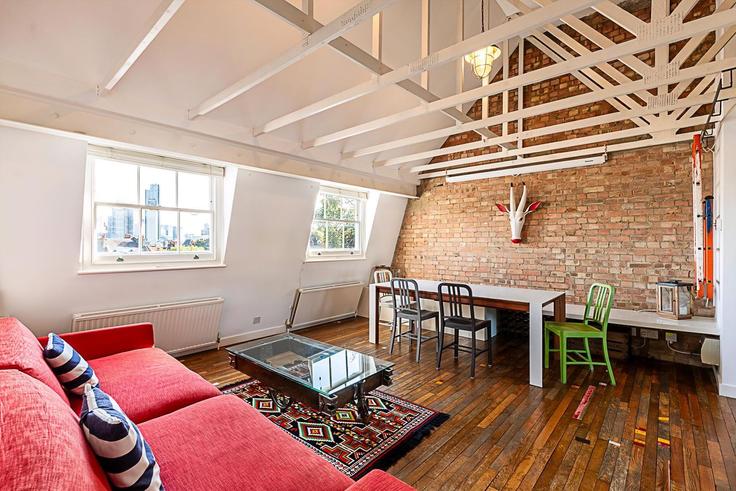 Elegante sala de estar con mobiliario moderno en un apartamento en Building Islington Green - city-relay - 1237175 - LON en London Borough of Islington, London Elegante sala de estar con mobiliario moderno en un apartamento en Building Islington Green - city-relay - 1237175 - LON en London Borough of Islington, London
