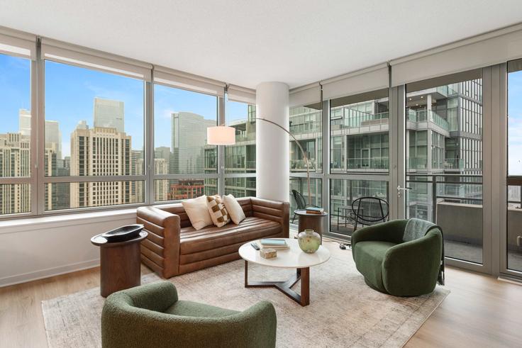 West Kinzie Streetにある5件の寝室・家具付きアパート(1243852P、Chicago、Chicago)写真 1枚 West Kinzie Streetにある5件の寝室・家具付きアパート(1243852P、Chicago、Chicago)写真 1枚