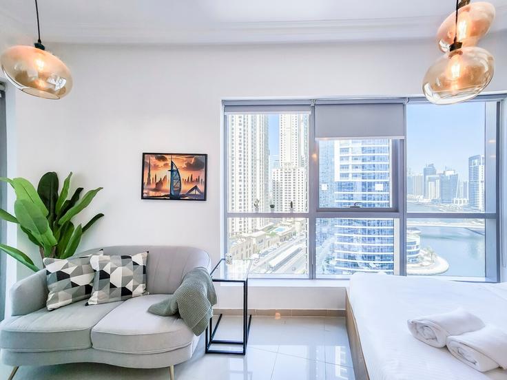 1 bedroom furnished apartment in Marina Promenade 1252064P, Dubai Marina, Dubai, photo 1