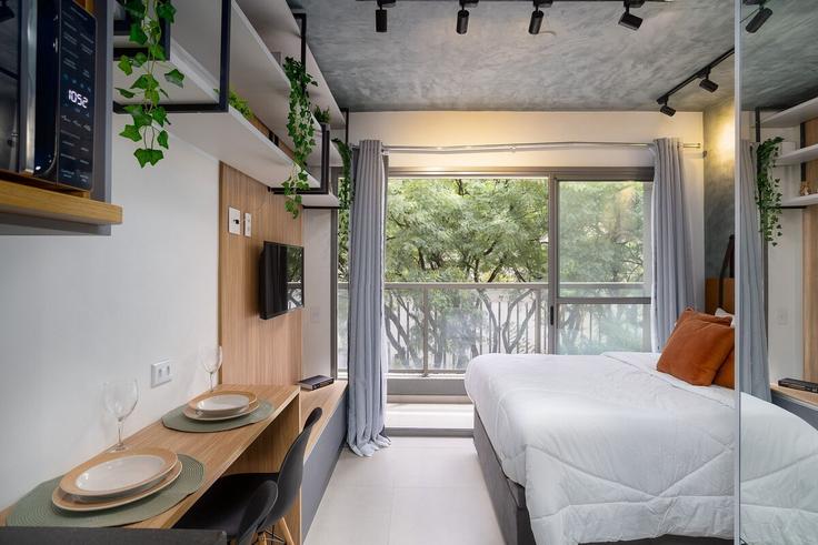 Möblierte Studio-Wohnung in Rua da Consolação 1539106P , República, São Paulo, Foto 1 Möblierte Studio-Wohnung in Rua da Consolação 1539106P , República, São Paulo, Foto 1