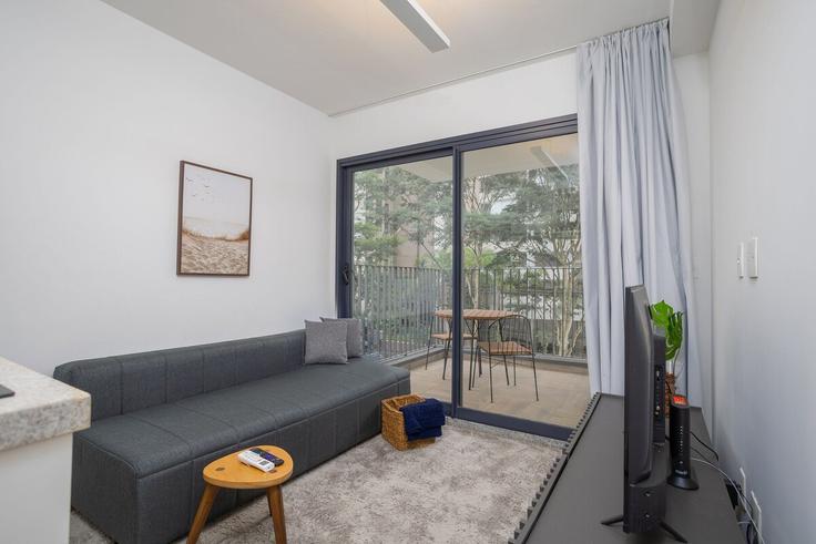 Salle de séjour élégante avec mobilier moderne dans un appartement à Building Alameda dos Jurupis - conviva-stay - 1539134 à Indianópolis, São Paulo Salle de séjour élégante avec mobilier moderne dans un appartement à Building Alameda dos Jurupis - conviva-stay - 1539134 à Indianópolis, São Paulo