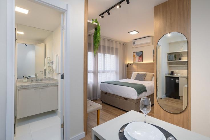 Studio furnished apartment in Rua João Ramalho 1539201P, Perdizes, São Paulo, photo 1