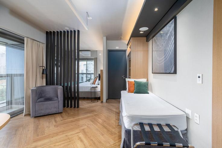 1 apartamento de un dormitorio amueblado en Rua Aurora 1539096P , República, São Paulo, foto 1