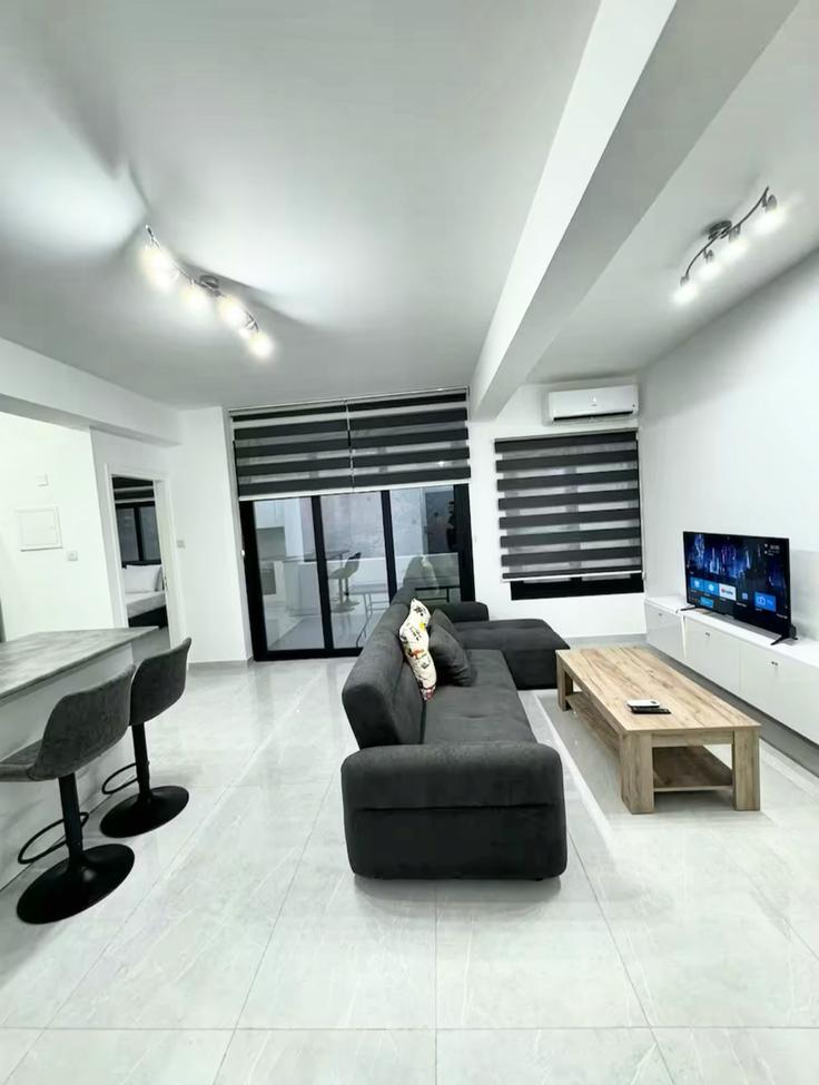 Building Pinelopis Delta 23 - cosy-spot - 1638739 adresindeki bir dairede modern mobilyalarla zarif bir şekilde tasarlanmış oturma odası Nicosia, Nicosia Building Pinelopis Delta 23 - cosy-spot - 1638739 adresindeki bir dairede modern mobilyalarla zarif bir şekilde tasarlanmış oturma odası Nicosia, Nicosia