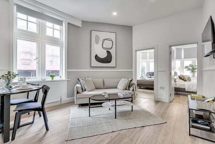 2 bedroom furnished apartment in Kensington High Street 1060688P, Royal Borough of Kensington and Chelsea, London, photo 1 2 bedroom furnished apartment in Kensington High Street 1060688P, Royal Borough of Kensington and Chelsea, London, photo 1