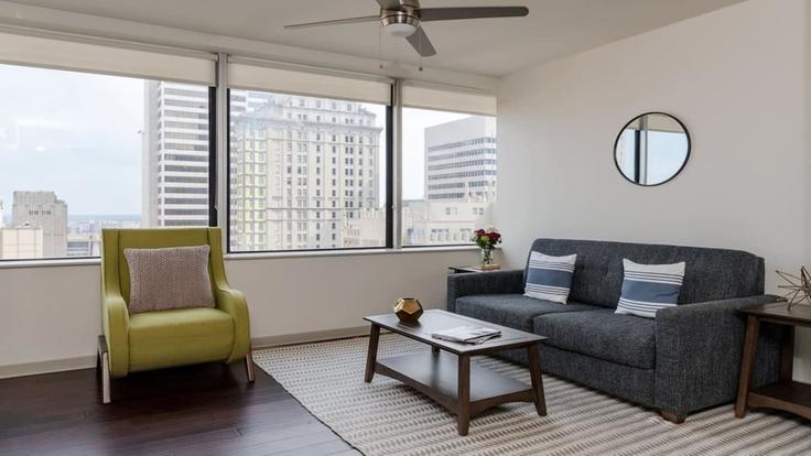 2 bedroom furnished apartment in Elm Street 1014222P, Downtown Dallas, Dallas - Ft. Worth Metroplex, photo 1