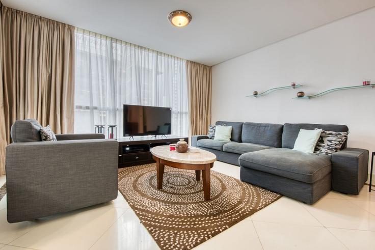 2 apartamento de un dormitorio amueblado en Al Naseem Street 1238543P , Dubai Marina, Dubai, foto 1