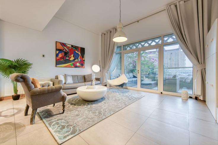DubaiThe Palm Jumeirah의 Palm Jumeirah Rd(1238536P)에 위치한 1베드룸 풀퍼니시드 아파트 - 사진1