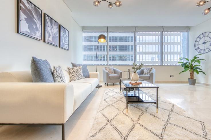 1 quarto mobiliado em apartamentos em Al Mustaqbal Street 1238598P, Trade Center, Dubai, foto 1 1 quarto mobiliado em apartamentos em Al Mustaqbal Street 1238598P, Trade Center, Dubai, foto 1