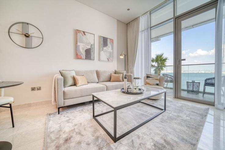 1 chambre appartement meublé à Tariaq Bedon Esm 1238760P , Dubai Maritime City, Dubai, photo 1