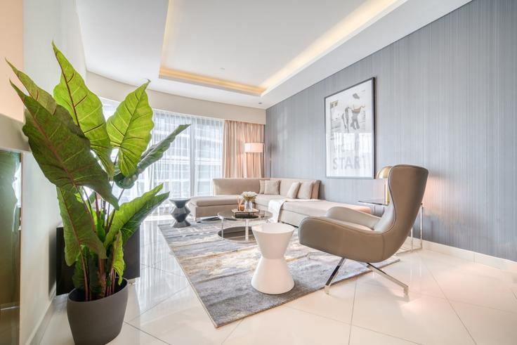 3 chambre appartement meublé à Tariaq Bedon Esm 1238792P , Business Bay, Dubai, photo 1