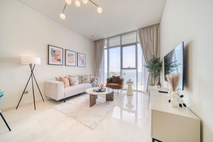 1 chambre appartement meublé à Tariaq Bedon Esm 1238795P , Dubai Maritime City, Dubai, photo 1