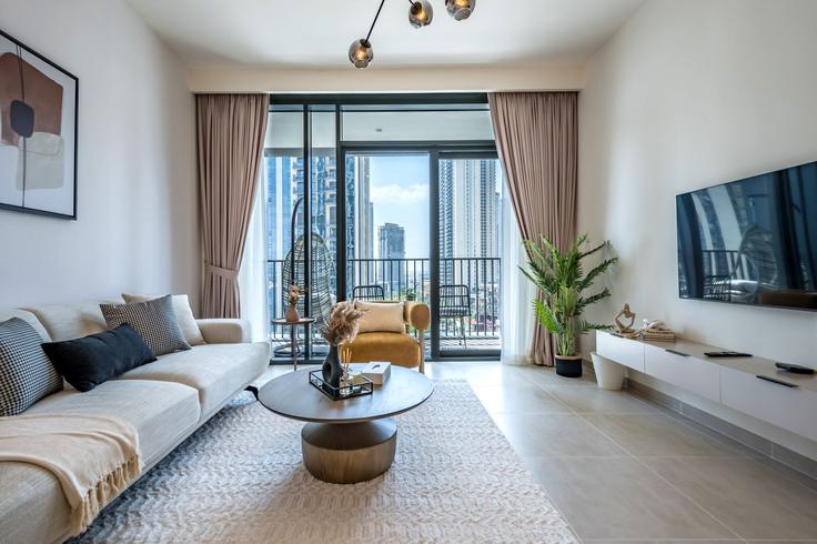 1 yatak odalı mobilyalı daire Tariaq Bedon Esm 1239023P , Ras Al Khor, Dubai, fotoğraf 1