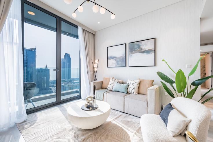 2 chambre appartement meublé à Al Seba Street 1238996P , Dubai Marina, Dubai, photo 1