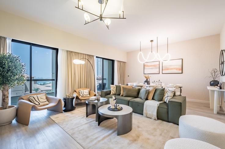 Building Al Mamsha Street - dlx-holiday-homes - 1239180 - DXB adresindeki bir dairede modern mobilyalarla zarif bir şekilde tasarlanmış oturma odası Dubai Marina, Dubai Building Al Mamsha Street - dlx-holiday-homes - 1239180 - DXB adresindeki bir dairede modern mobilyalarla zarif bir şekilde tasarlanmış oturma odası Dubai Marina, Dubai