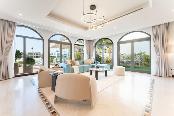 DubaiThe Palm Jumeirah의 Frond L(1239079P)에 위치한 6베드룸 풀퍼니시드 아파트 - 사진1 DubaiThe Palm Jumeirah의 Frond L(1239079P)에 위치한 6베드룸 풀퍼니시드 아파트 - 사진1