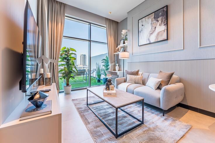 Marasi Driveにある1件の寝室・家具付きアパート（1239155P、Business Bay、Dubai）写真 1枚