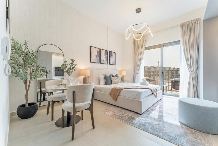 Studio meublé à Tariaq Bedon Esm 1239281P, Hadaeq Sheikh Mohammed Bin Rashid, Dubai, photo 1