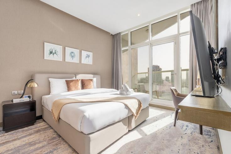 Dubai Business Bay에 위치한 Marasi Drive 1239240P의 가구가 완비된 스튜디오 유닛, 사진 1