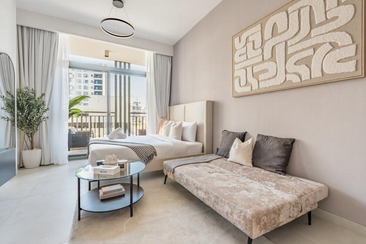 Stüdyo mobilyalı daire Tariaq Bedon Esm 1239089P , Al Barsha South Third, Dubai, fotoğraf 1