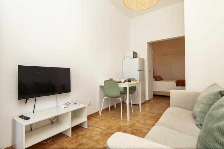 Salle de séjour élégante avec mobilier moderne dans un appartement à Building Rua Alexandre Herculano - dreamalgarve-mediacao-imobiliria-lda - 1384250 à São Gonçalo de Lagos, Lagos