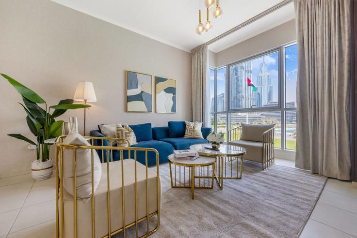 3 apartamento de un dormitorio amueblado en Tariaq Bedon Esm 1294913P , Downtown Dubai, Dubai, foto 1