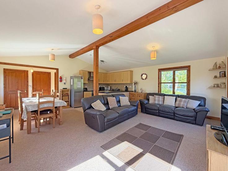 Sala de estar elegantemente projetada com móveis modernos em um apartamento no Building Main Street - easilets - 1580546 em York, York Sala de estar elegantemente projetada com móveis modernos em um apartamento no Building Main Street - easilets - 1580546 em York, York
