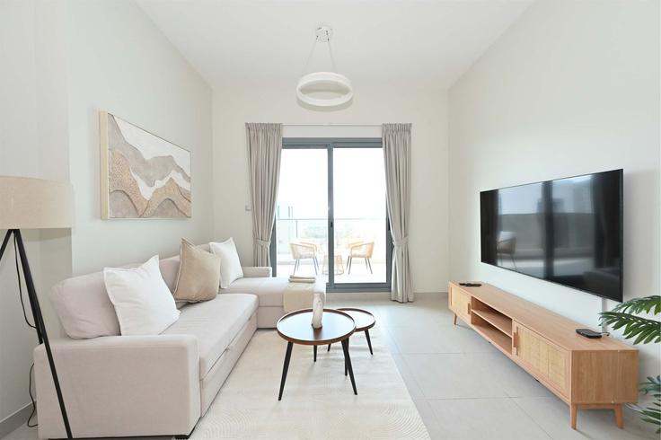 1 bedroom furnished apartment in Tariaq Bedon Esm 1285311P, Dubai Hills Estate, Dubai, photo 1