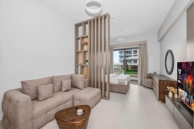 1 yatak odalı mobilyalı daire Tariaq Bedon Esm 1285312P , Dubai Hills Estate, Dubai, fotoğraf 1