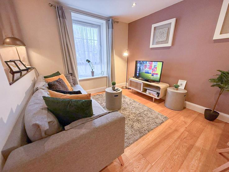 Salle de séjour élégante avec mobilier moderne dans un appartement à Building Claylands Road - elite-property-london - 1547226 à London Borough of Lambeth, London Salle de séjour élégante avec mobilier moderne dans un appartement à Building Claylands Road - elite-property-london - 1547226 à London Borough of Lambeth, London