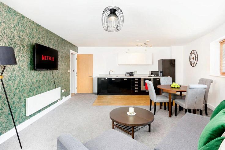 Birmingham District, Birmingham에 위치한 Building Wharfside Street - emporium-property-management - 1490328 유닛의 세련된 인테리어가 돋보이는 거실