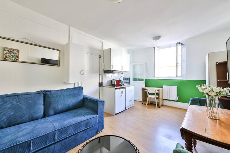 15th arrondissement, Paris에 위치한 Building Rue Jean Daudin - evengestion - 1044862 - PAR 유닛의 세련된 인테리어가 돋보이는 거실