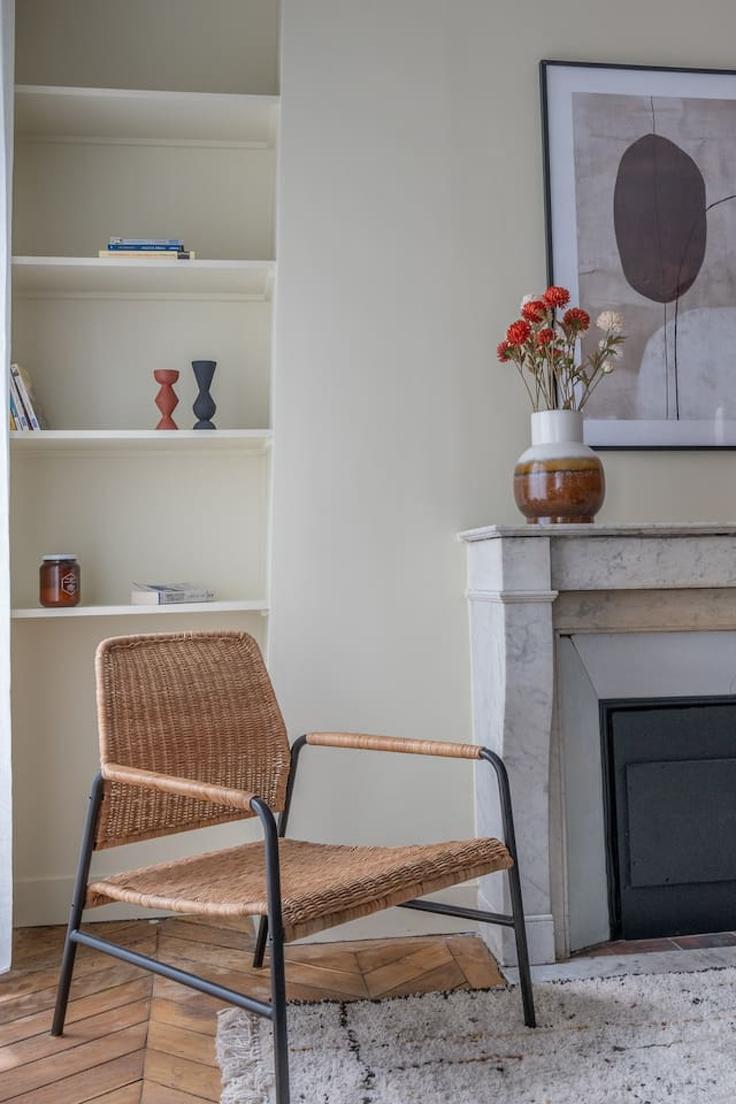8th arrondissement, Paris에 위치한 Building Galerie Berri-Washington - evengestion - 1044987 - PAR 유닛의 세련된 인테리어가 돋보이는 거실