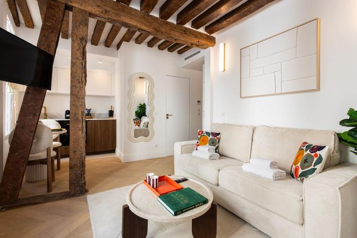 1 chambre appartement meublé à Rue Saint-Séverin 1289573P , 5th arrondissement, Paris, photo 1