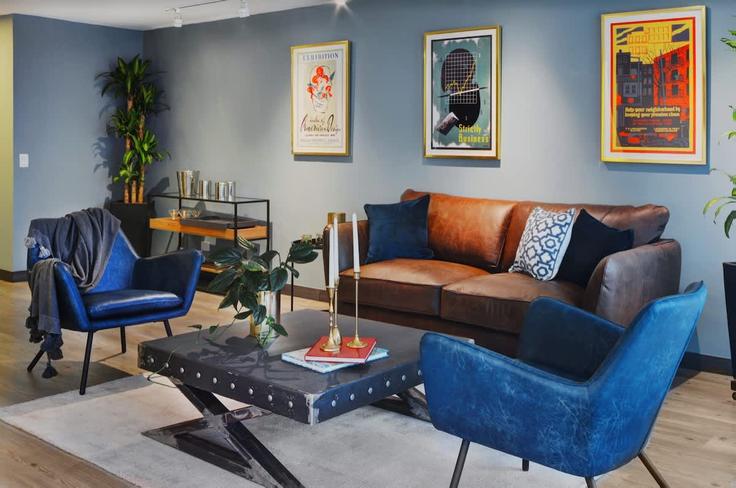 El Poblado, Medellín에 위치한 Building Carrera 32d - everyplace - 1471768 유닛의 세련된 인테리어가 돋보이는 거실