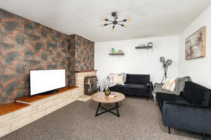 Building Sandown Road - fabaccommodation - 1629435 adresindeki bir dairede modern mobilyalarla zarif bir şekilde tasarlanmış oturma odası Bristol, Bristol Building Sandown Road - fabaccommodation - 1629435 adresindeki bir dairede modern mobilyalarla zarif bir şekilde tasarlanmış oturma odası Bristol, Bristol