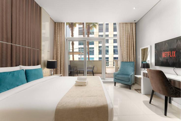 Apartamento estúdio mobiliado em Marasi Drive 1304717P, Business Bay, Dubai, foto 1