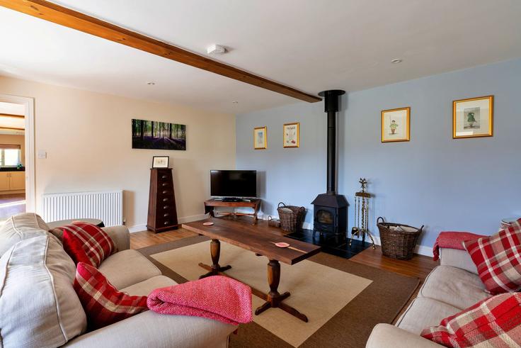 Test Valley District, Winchester에 위치한 Building The Barracks - finest-retreats - 1329584 유닛의 세련된 인테리어가 돋보이는 거실