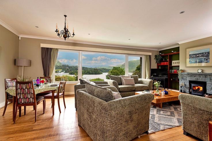 Elegante sala de estar con mobiliario moderno en un apartamento en Building The Wray - finest-retreats - 1329715 en South Lakeland District, Ambleside Elegante sala de estar con mobiliario moderno en un apartamento en Building The Wray - finest-retreats - 1329715 en South Lakeland District, Ambleside