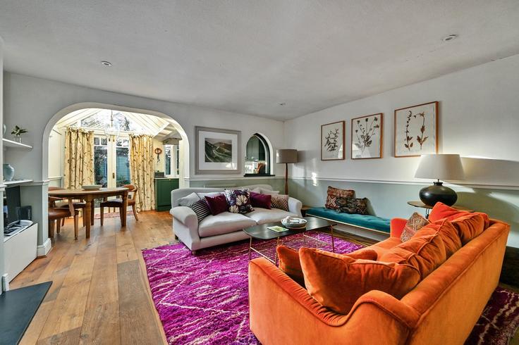 Lewes District, Lewes 소재 Building High Street - finest-retreats - 1329971 유닛에 마련된, 현대적인 가구로 꾸며진 우아한 디자인의 거실