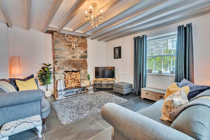 Dolgellau DolgellauのBuilding Springfield Street - finest-retreats - 1606565のアパートメントにある、モダンな家具を備えたエレガントなデザインのリビングルーム Dolgellau DolgellauのBuilding Springfield Street - finest-retreats - 1606565のアパートメントにある、モダンな家具を備えたエレガントなデザインのリビングルーム
