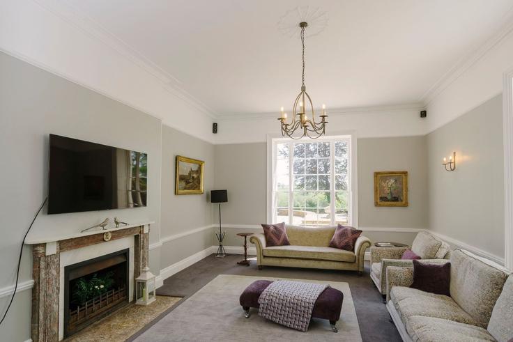 Salle de séjour élégante avec mobilier moderne dans un appartement à Building Corffe - finest-retreats - 1696510 à North Devon District, Barnstaple