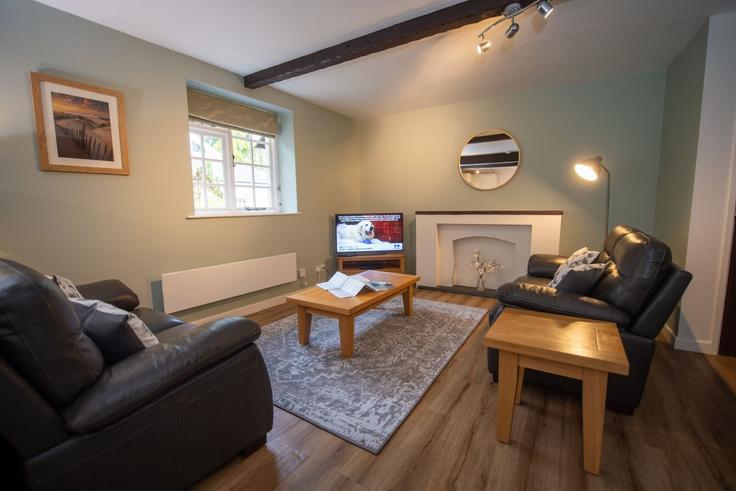 Salle de séjour élégante avec mobilier moderne dans un appartement à Building Corffe - finest-retreats - 1696519 à North Devon District, Barnstaple