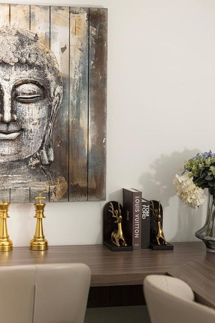 Elegante sala de estar con mobiliario moderno en un apartamento en Building Tariaq Bedon Esm - first-class - 1336283 en Downtown Dubai, Dubai Elegante sala de estar con mobiliario moderno en un apartamento en Building Tariaq Bedon Esm - first-class - 1336283 en Downtown Dubai, Dubai