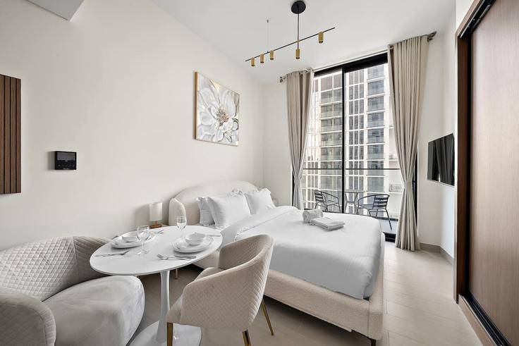 Dubai Al Barsha South Fourth의 Assel Blvd (1336487P)에 위치한 스튜디오 풀퍼니시드 아파트 – 사진 1장