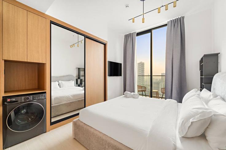 Dubai Al Barsha South Fourth의 Assel Blvd (1347625P)에 위치한 스튜디오 풀퍼니시드 아파트 – 사진 1장