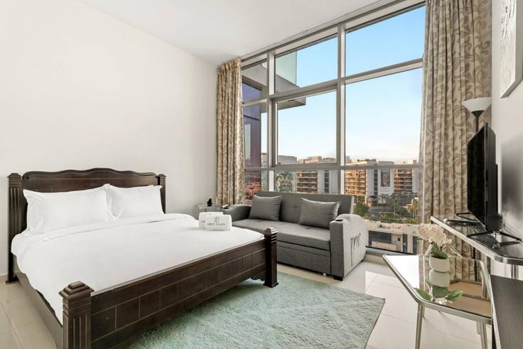 Möblierte Studio-Wohnung in Tariaq Bedon Esm 1357358P , Al Hebiah Third, Dubai, Foto 1